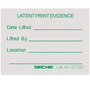 Sirchie Hinge Lifter Labels TLT20C