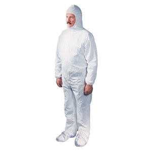  Sirchie Personal Protection Outfit with Hood and Shoe Covers, X-Large 