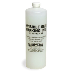 Sirchie 32oz Fluorescent Invisible Skin Marking Ink: Picture 1 regular