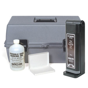 Sirchie Fluorescent Invisible Skin Marking Kit UV793