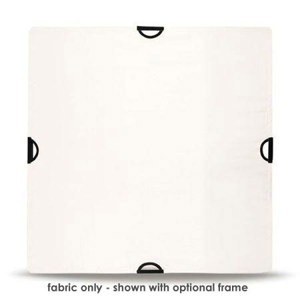  Scrim Jim Small 1/4 Stop China Silk Diffusion Fabric, 42x42" 