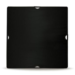 Scrim Jim 1875 Small Flat Black Fabric, 42in x 42in: Picture 1 regular
