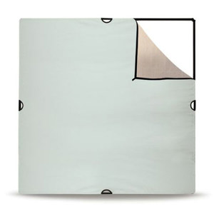  Scrim Jim Sunlight & Silver Large Fabric, 72x72". 