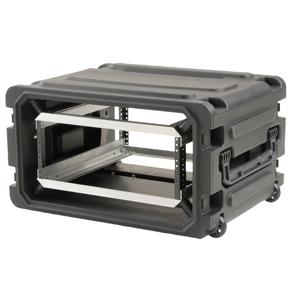 SKB 3SKB-R04U20W 20" Deep 4U Roto Shockmount Rolling Rack 3SKB-R04U20W