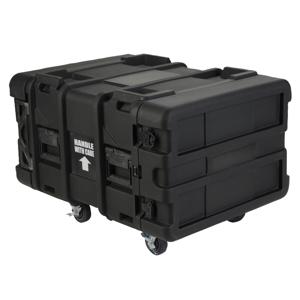 SKB 3SKB-R906U24 24 inch Deep 6U Roto Shock Rack, Black: Picture 1 regular