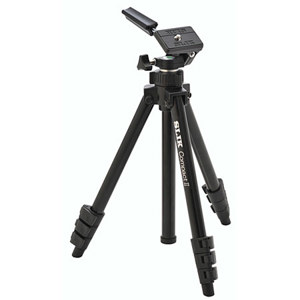  Slik Compact II Tripod with Max. Height: 38"., Supports 2.75 lbs. 