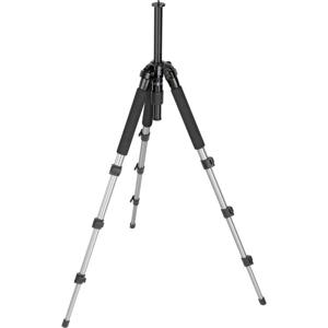  Slik Pro 340DX 4-Section Tripod Legs, 53.1" Maximum Height, 8.8lbs Capacity, Silver 