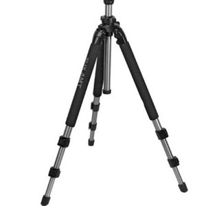 Slik Pro 500DX Super Alloy A.M.T. Tripod Legs, Maximum Height 63", Supports 10 lbs. 