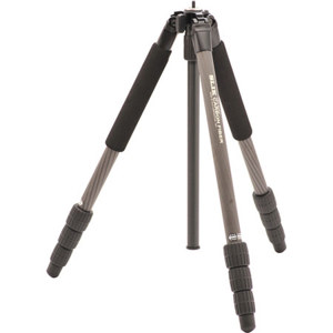  Slik Pro 634CF Carbon Fiber Tripod Legs Only, 63.13" Maximum Height, 7.05 lbs Load, 4 Leg Sections 