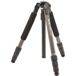  Slik Pro 824CF Carbon Fiber Tripod Legs Only, 64.06" Maximum Height, 17.20 lbs Load, 4 Leg Sections 