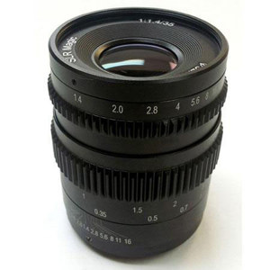  SLR Magic 35mm T1.4 Cine Mark II Lens E Mount 