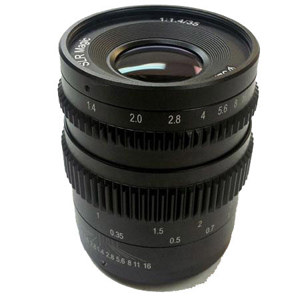 SLR Magic 35mm T1.4 Cine Mark II Lens for Micro 4/3 