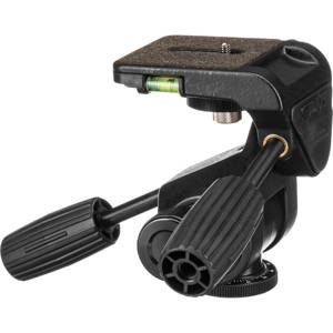  Slik SH-908 Professional II 3-Way Panhead with Rubberized Grips Handle, Supports 22 lbs. 