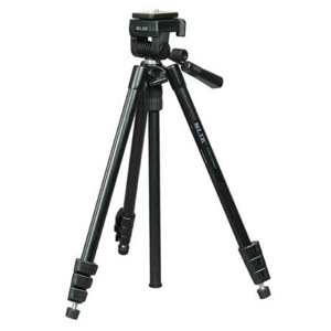  Slik Video  II Tripod with Fluid-Effect 2-way Pan Head & Quick Release, Maximum Height 63.7", Suppotrs 5.5 lbs. 