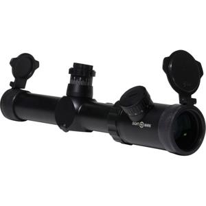  Sightmark 1-10x24 Ezekiel Riflescope, Matte Black with Illuminated Mil-Dot Reticle, 30mm Tube Diameter 