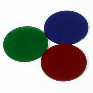  Sightmark 1" Red/Blue/Green Filters for P4 Triple Duty Flashlight 