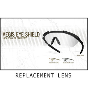  Smith Optics Replacement Single Clear Lens for the Aegis Eyeshield 