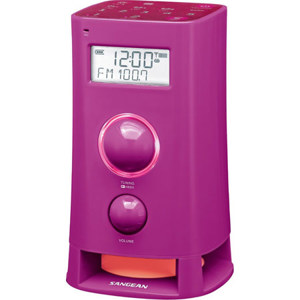 Sangean FM-RDS (RBDS)/AM/Aux-in Digital Tuning Clock Radio K-200 PK