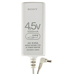 Sony AC-E45A Worldwide 4.5VDC AC Power Adapter AC-E45A
