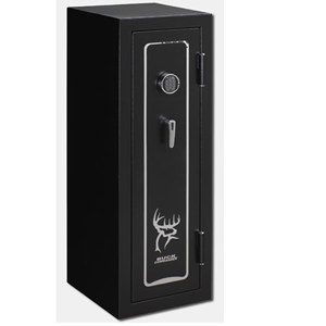  Stack-On BC-18-MB-E-S 18-Gun Safe with Electronic Lock & Door Storage, Matte Black, 280 lbs. 
