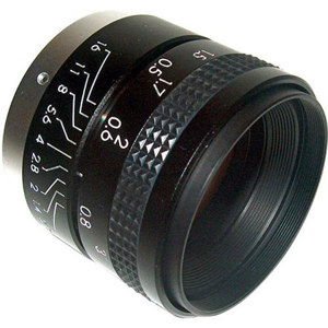  Electrophysics Corp. L25F0.95 25mm f/0.95 C-Mount Objective Lens for Near-Infrared Imaging, with Iris 