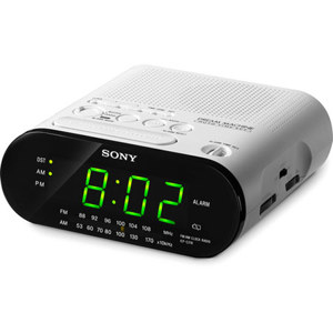 Sony Icfc218 Auto Timeset Clockradio Wh: Picture 1 regular