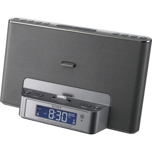 Sony Speaker Dock for iPod and iPhone, Silver: Picture 1 regular