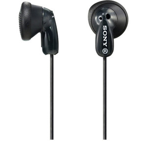Sony MDR-E9LP Stereo Earbuds - Black: Picture 1 regular