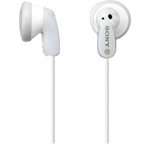 Sony MDR-E9LP Stereo Earbuds - White: Picture 1 regular