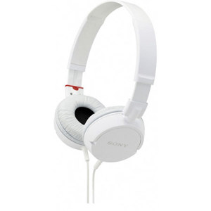Sony MDR-ZX100 Stereo Headphones, White: Picture 1 regular