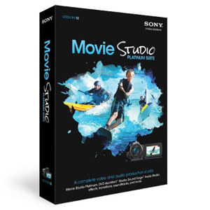Sony Movie Studio Platinum 12 Suite Software MSPSMS12000