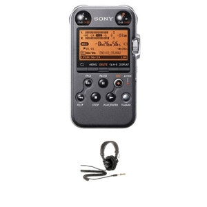 Sony PCM-M10/B Portable Linear PCM Recorder Bundle - with Sony MDR-7506: Picture 1 regular