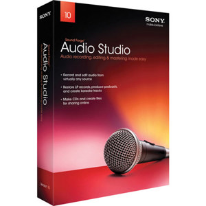 Sony Sound Forge Audio Studio 10 Site License Tier 3: Picture 1 regular