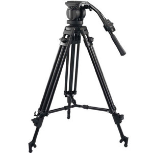  Sony Mid-Spreader Tripod with RM-1BP LANC Remote Commander for the HRV-V1U Professional HDV Cinema Style Camcorder. 