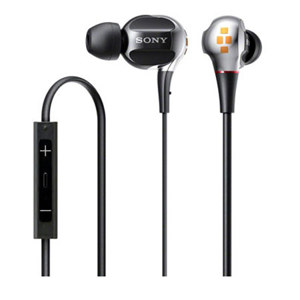 Sony XBA-4IP 4-Driver In-Ear Headphones with iPod/iPhone Remote: Picture 1 regular