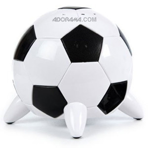 Speakal Mi-soccer Ipod Dock/3spkr Bk/wh: Picture 1 regular