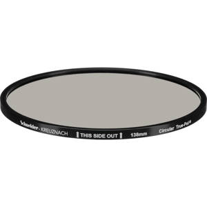  Schneider 138mm True-Linear Polarizing Water White Glass Filter 