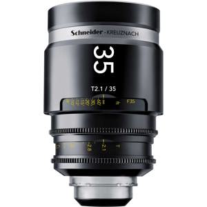  Schneider Cine-Xenar III 35mm Lens with PL-Mount (FT), T2.1 to 16 Aperture Range, Super 35mm Frame, 13" Close Focus, 18-Blade Iris 
