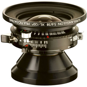  Schneider 38mm f/5.6 Super-Angulon XL Wide Angle Lens with Copal #0 Shutter - USA 