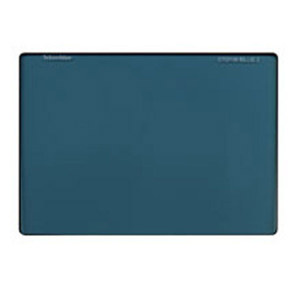  Schneider 4x5.65" Solid Color Storm Blue 2 Water White Glass Filter 