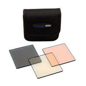  Schneider 4x4" DV Filter Skintone Kit, with Maui Brown 1, Gold 1, Coral 1/8 Professional Glass Filters. 