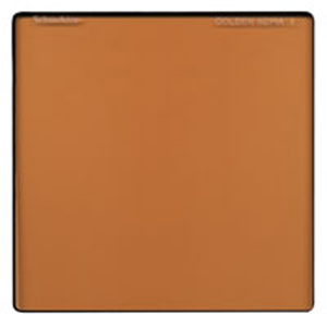  Schneider 4x4" Golden Sepia # 3, Professional Glass Filter. 