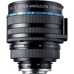  Schneider PC-TS 50mm f/2.8 Super Angulon Tilt/Shift Lens for Canon EOS Bayonet Mount Camera, USA 