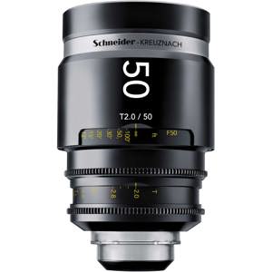  Schneider Cine-Xenar III 50mm Lens with PL-Mount (FT), T2.0 to 16 Aperture Range, Super 35mm Frame, 14" Close Focus, 18-Blade Iris 