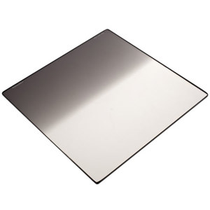  Schneider 6.6x6.6" Graduated Neutral Density 0.6 Water-White Glass Filter, Soft Edge 