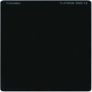  Schneider 6.6x6.6" Motion Picture and Television Platinum IRND 1.8 Filter for  Filter Holders, IR Control, Water-White Glass 