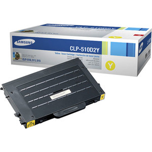  Samsung CLP-510D2Y Yellow Color Laser Toner Cartridge for CLP-510, CLP-510N Printers (Approx Yield: 2,000 Sheets) 