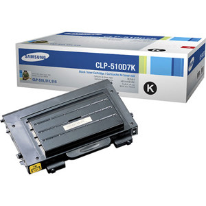  Samsung CLP-510D7K Black Color Laser Toner Cartridge for CLP-510, CLP-510N Printers (Approx Yield: 7,000 Sheets) 