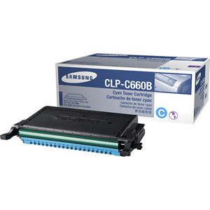  Samsung CLP-C660B Cyan Color Laser Toner Cartridge for CLP-610, CLP-660N, CLP-6200FX Series Printers (Approx Yield: 5,000 Sheets) 