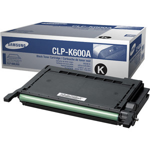  Samsung CLP-K600A Black Color Laser Toner Cartridge for CLP-600, CLP-600N, CLP-650N Printers (Approx Yield: 4,000 Sheets) 